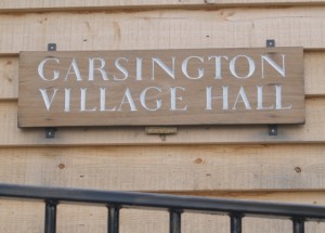 Garsington Village Hall Sign